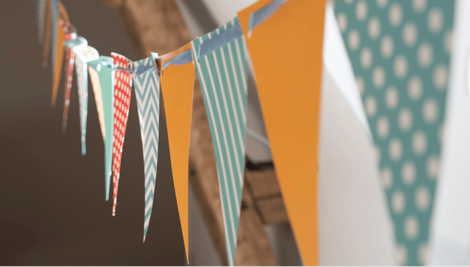 guirlande anniversaire zéro déchet