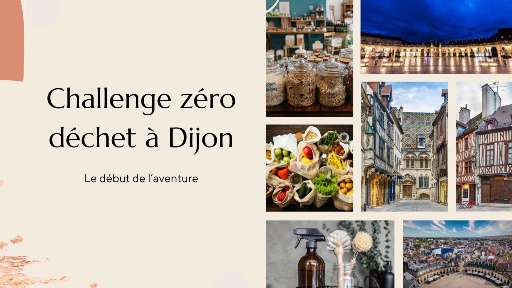challenge zéro déchet dijon : début aventure