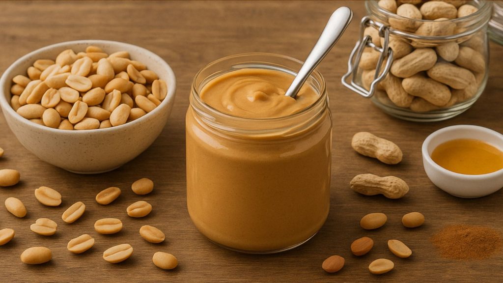 recette beurre de cacahuètes maison