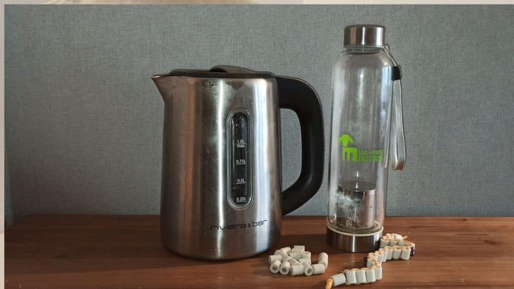 perles de céramique pour purifier l'eau du robinet